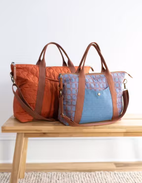 Oxbow Tote - Mønster og Instrukser