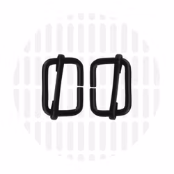 2 cm justerbare reimstrammere i fargen Sort