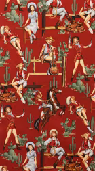 1 meter - Santa Fe - Rød