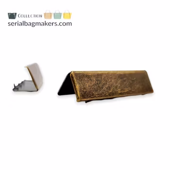 Endestykke 3,8 cm - Antikk Messing