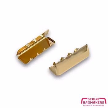 Endestykke 3,8 cm  - Gull