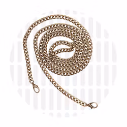 120 cm Veskelenke med kabinkroker - Antikk Messing