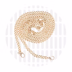 120 cm Veskelenke med kabinkroker - Gull