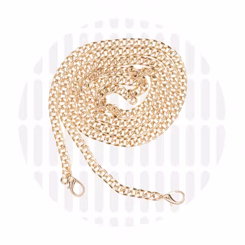 120 cm Veskelenke med kabinkroker - Gull