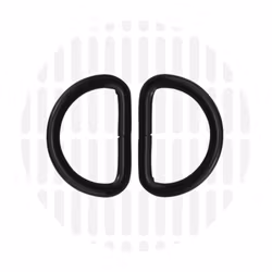 2,5 cm Basis D-ringer