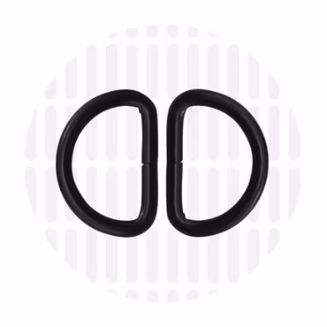 2,5 cm Basis D-ringer