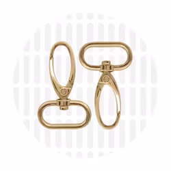 2,5cm Elegante Karabinkroker