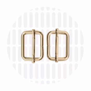 2cm Justerbare Reimstrammere - Gull