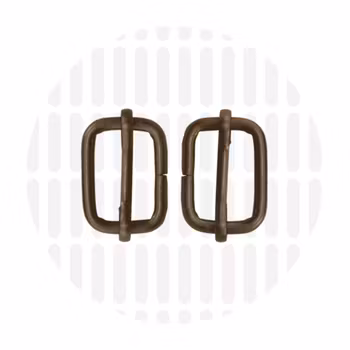 2cm Justerbare Reimstrammere - Antikk Messing