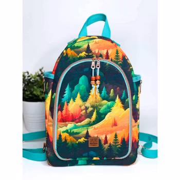 Two Faced Backpack - Mønster og Instruksjoner