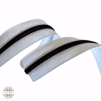 Klassisk Hvit - 3 Meter - Sort