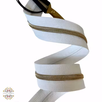 Klassisk Hvit  - 3 Meter- Gull