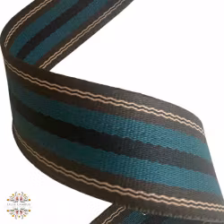 3,8 cm Nylon Bånd  - Teal - 1,5 meter