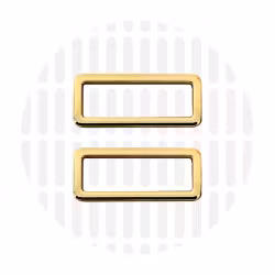 38 mm Flate Firkantringer