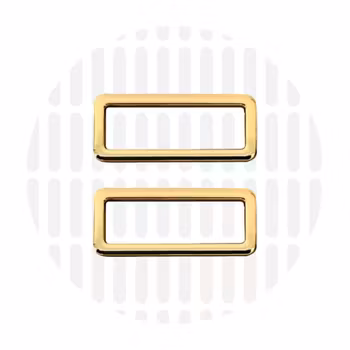 38 mm Flate Firkantringer