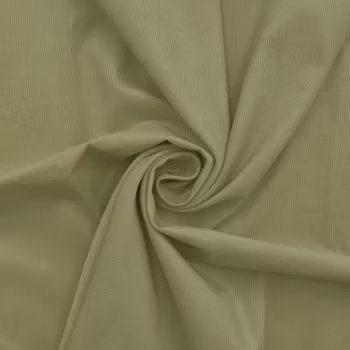 Bomulls Kordfløyel - 21 wales - Olivenlund