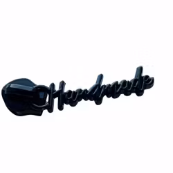 Glidere Løkkeskrift - Sort - 2 stk