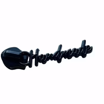 Glidere Løkkeskrift - Sort - 2 stk