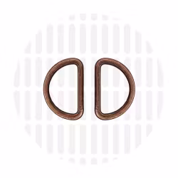 2,5 cm Flate D Ringer