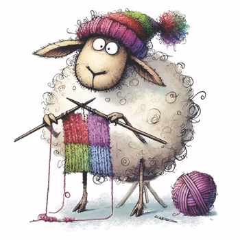 Strikkesau - Herbert - Strykemerke