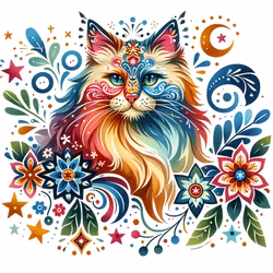 Folklore - Katt - Strykemerke