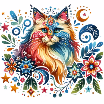 Folklore - Katt - Strykemerke