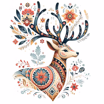 Folklore - Hjort 1 - Strykemerke