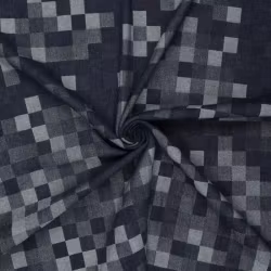 Patchwork Demin - Blåtoner