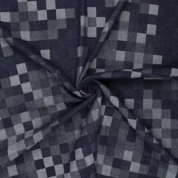 Patchwork Demin - Blåtoner