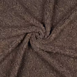 Teddy Boucle - Mørk Brun