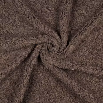 Teddy Boucle - Mørk Brun