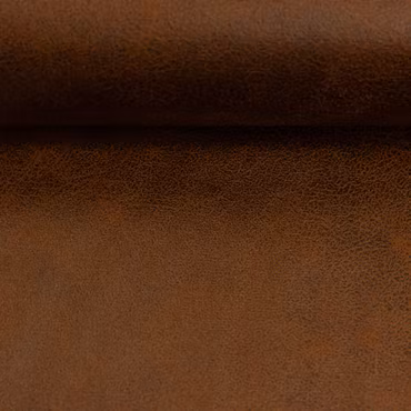 Vintage Imitert Skinn - Myk Brun