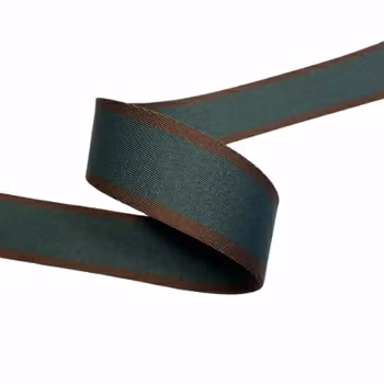 3,8 cm Webbing - Brun & Grønn - 1,5 meter