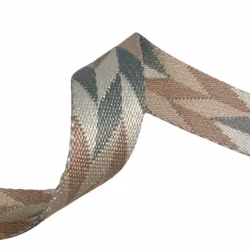 2,5 cm Chevron  - Dus Pastell - 1,5 meter