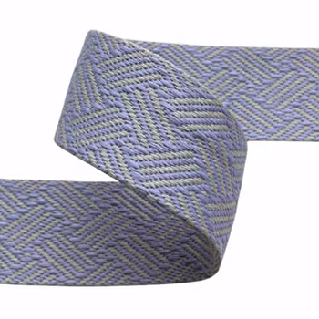 3,8 cm Bånd  - Kurvflettet - Jasmine - 1,5 Meter