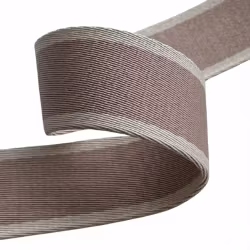 3,8 cm Bånd - Striper - Dusty Pink - 1,5 Meter