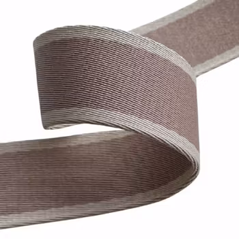 3,8 cm Bånd - Striper - Dusty Pink - 1,5 Meter