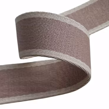 3,8 cm Bånd - Striper - Dusty Pink - 1,5 Meter