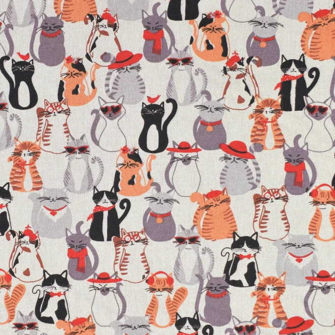 Lin Look Panama - Hat loving Cats