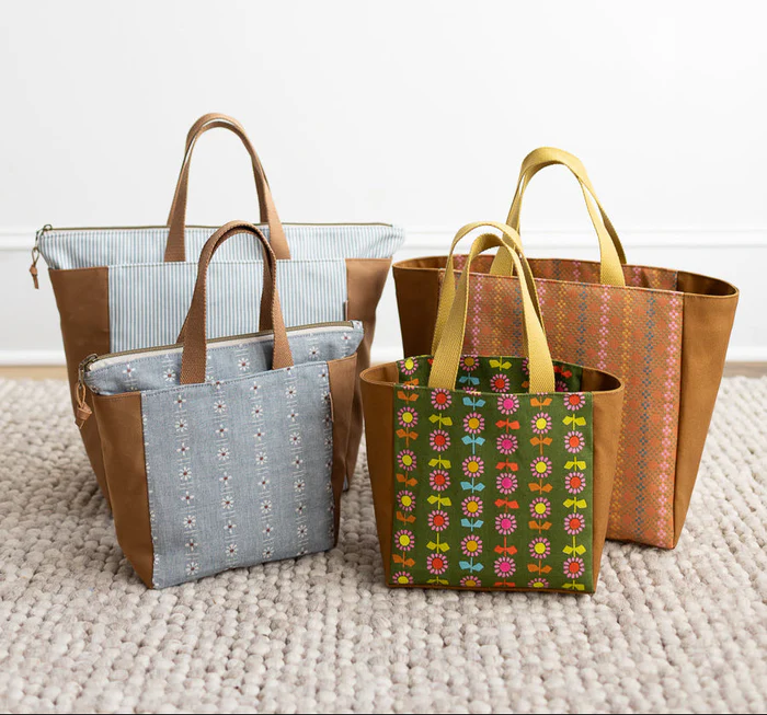 Fieldstone Tote  - Mønster og Instrukser