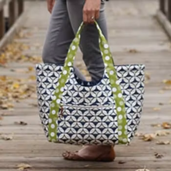 Poolside Tote - Mønster & Instrukser