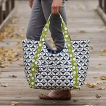 Poolside Tote - Mønster & Instrukser