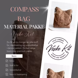 Materialpakke - Basis - Compass bag  - Mora Charcoal
