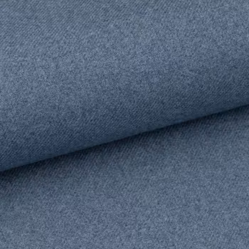 Wool Look - Støvet Blå