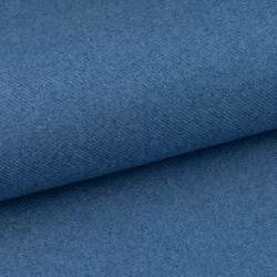 Wool Look - Jeans Blue