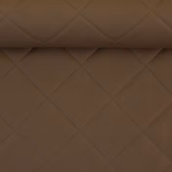 Quilted Look - Imitert Skinn - Beige