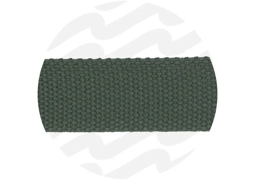 3,8 cm Webbing - Sage Green - 1,5 meter