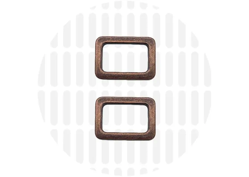 2,0 cm Flate firkantringer