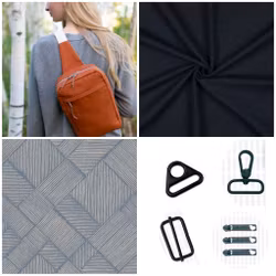 Sandhill Sling Materialpakke - Blue Weave