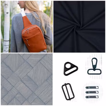 Sandhill Sling Materialpakke - Blue Weave